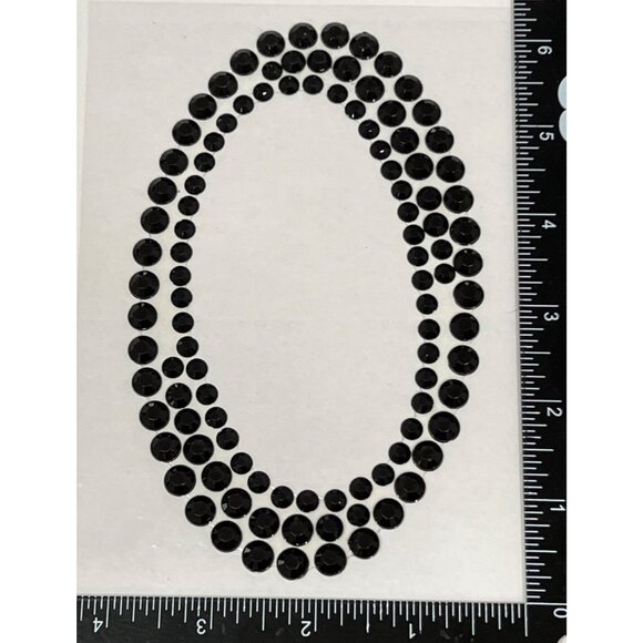 Recollections Halloween Bling Rhinestone Gem Embellishment Letter O 422453 35403 - Picture 3 of 3